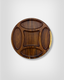 ROUND SERVING TRAY (SNACK CIRCLE)