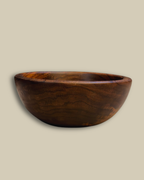 Natural Sersou Wood Bowl
