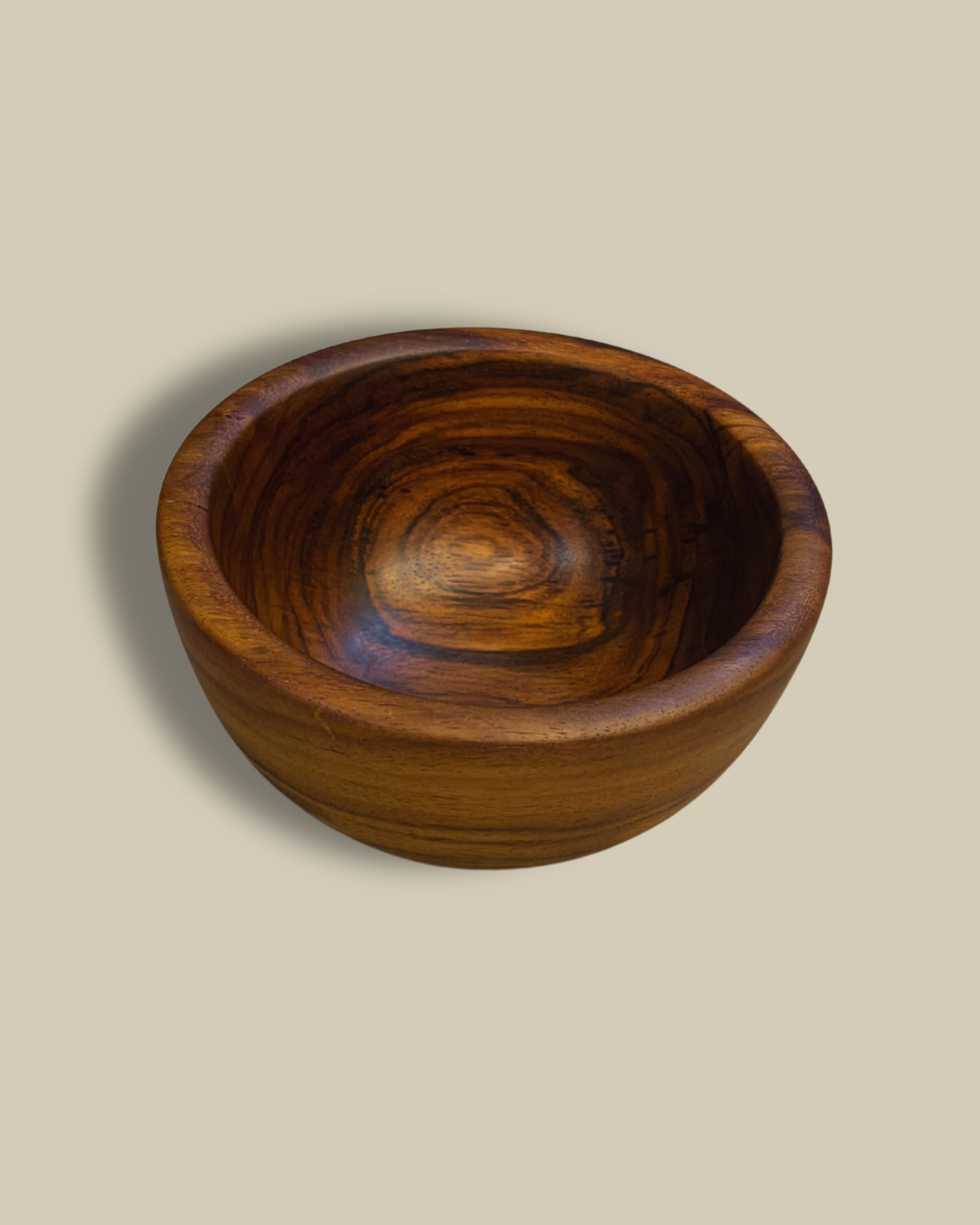 Natural Sersou Wood Bowl