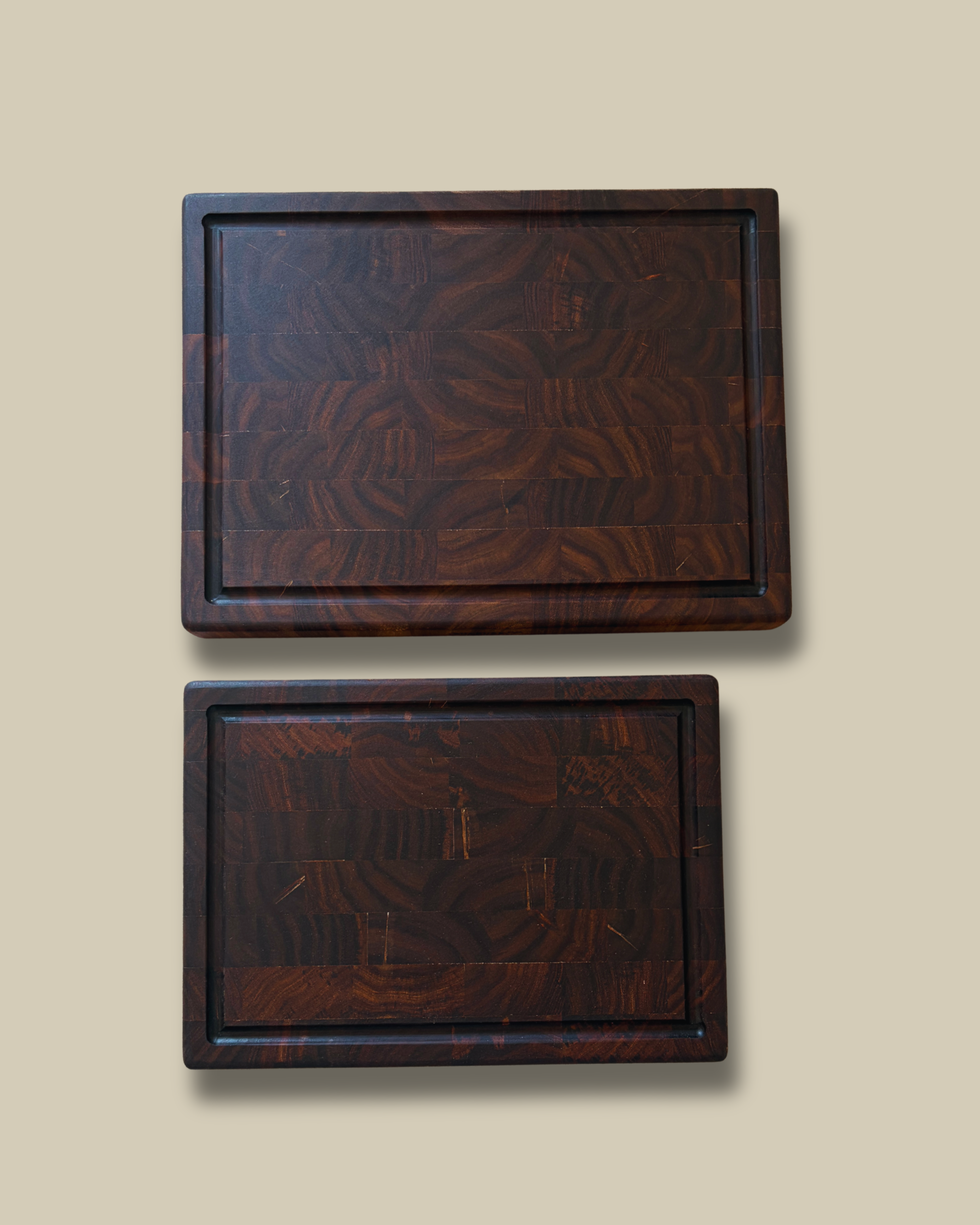Rectangular Natural Sersou Wood Cutting Board