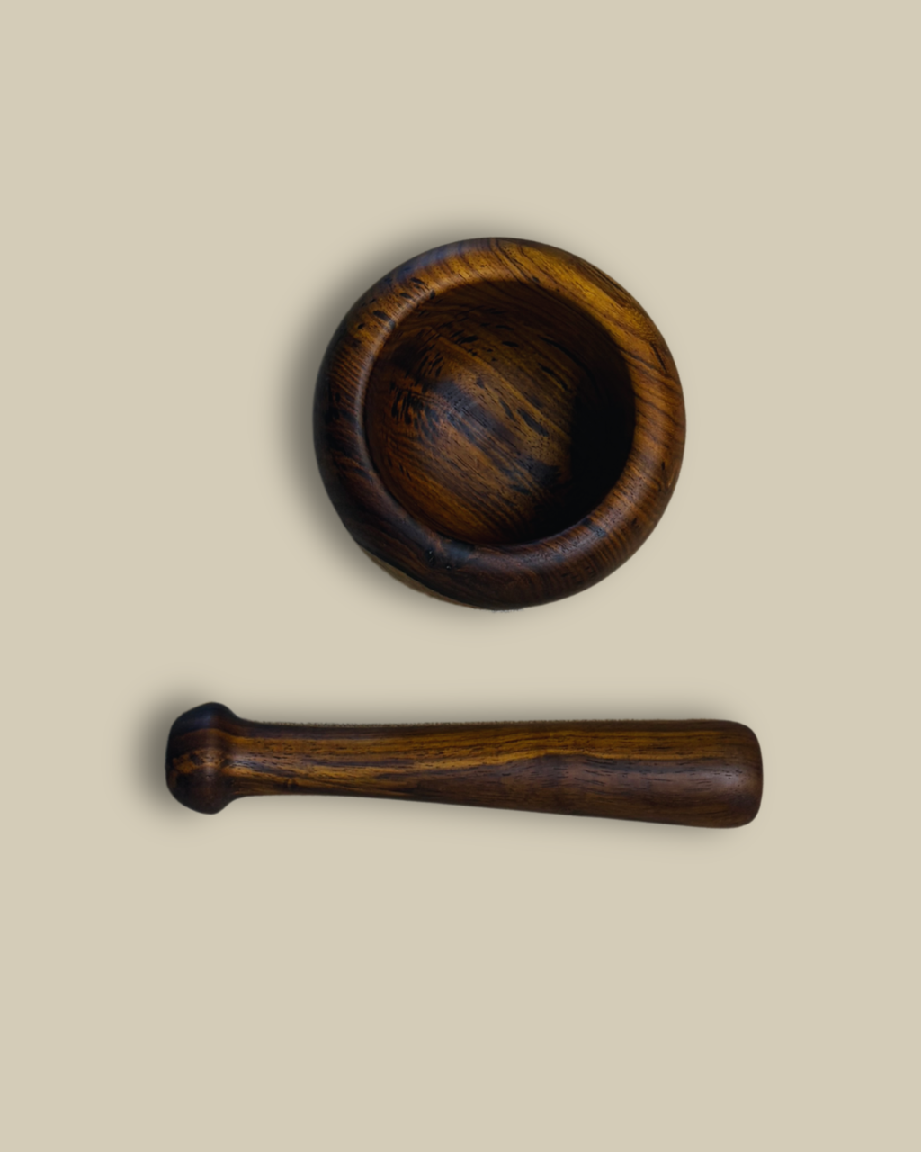 WOODEN MORTAR