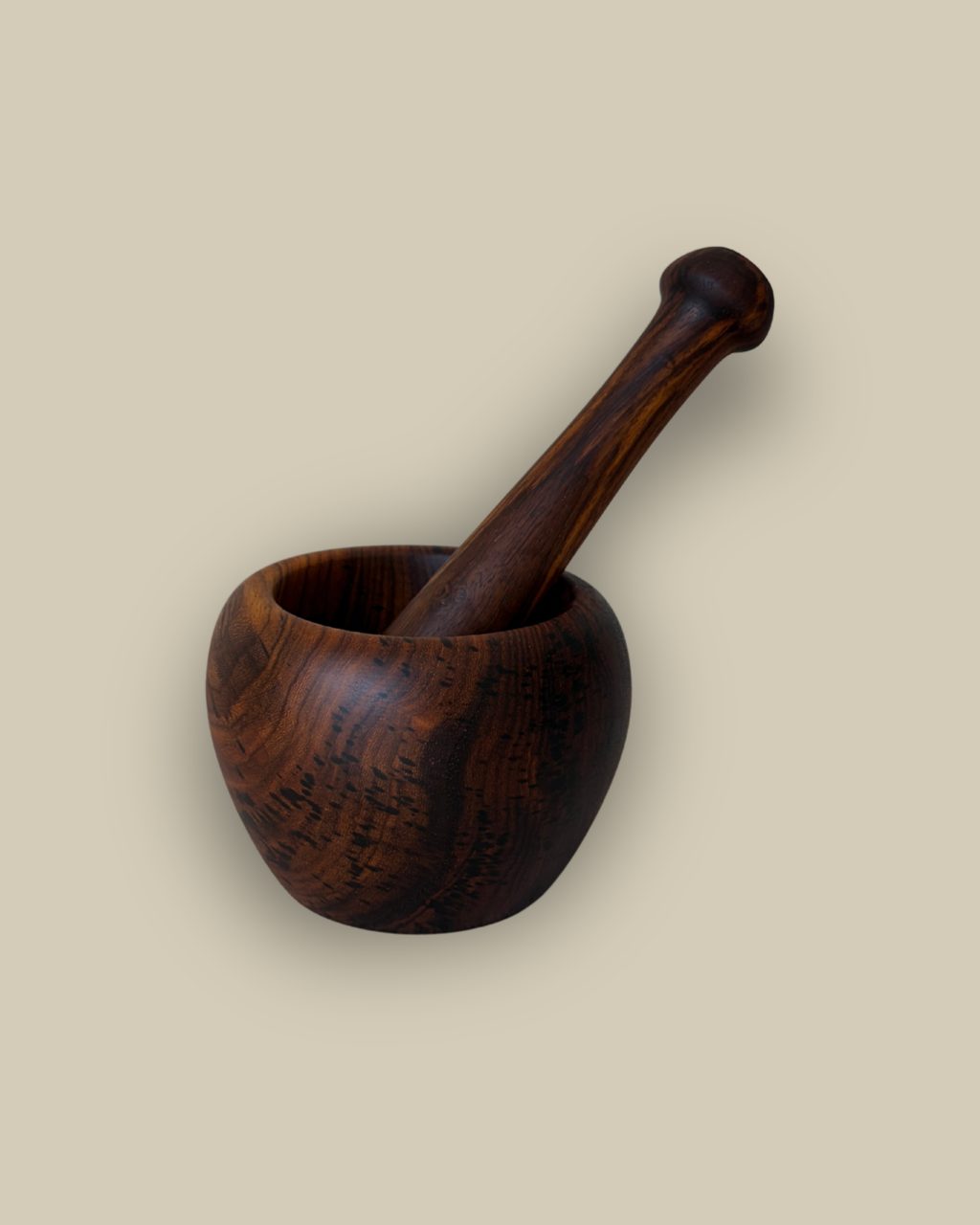 WOODEN MORTAR
