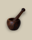 WOODEN MORTAR