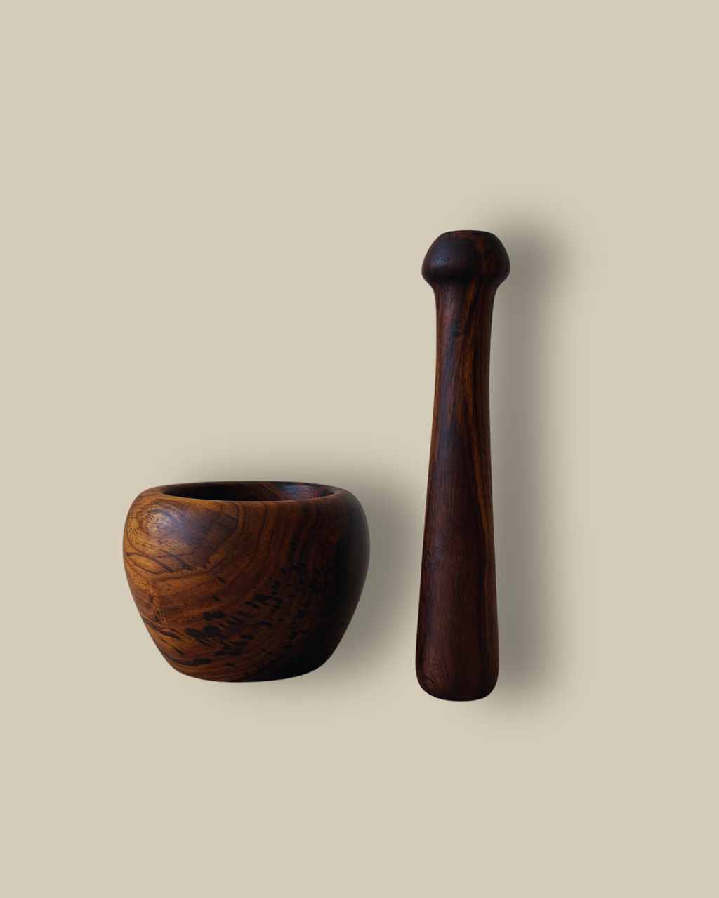 WOODEN MORTAR