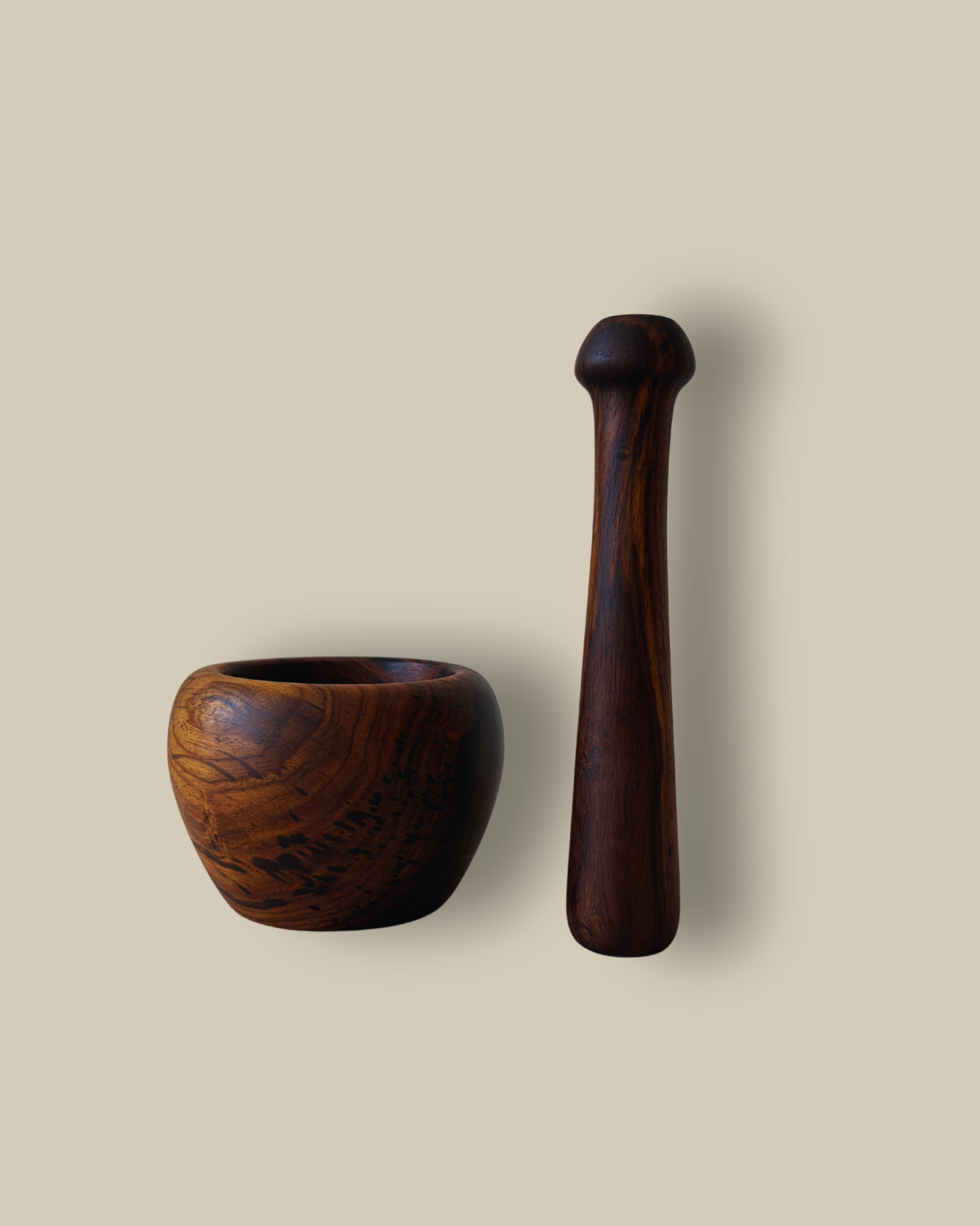 WOODEN MORTAR