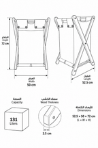 FOLDABLE LAUNDRY BASKET (FOLD X LAUNDRY)