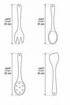 طقم ملاعق (4 ملاعق)