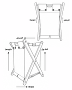Foldable Laundry Basket (Fold X Laundry)