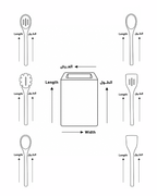 Serving Utensil Set (Mastula Wood Grain Set)